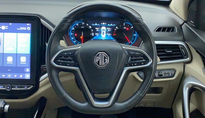 2022 MG HECTOR SHARP 1.5 PETROL CVT, Petrol, Automatic, 11,342 km, Steering Wheel Close Up