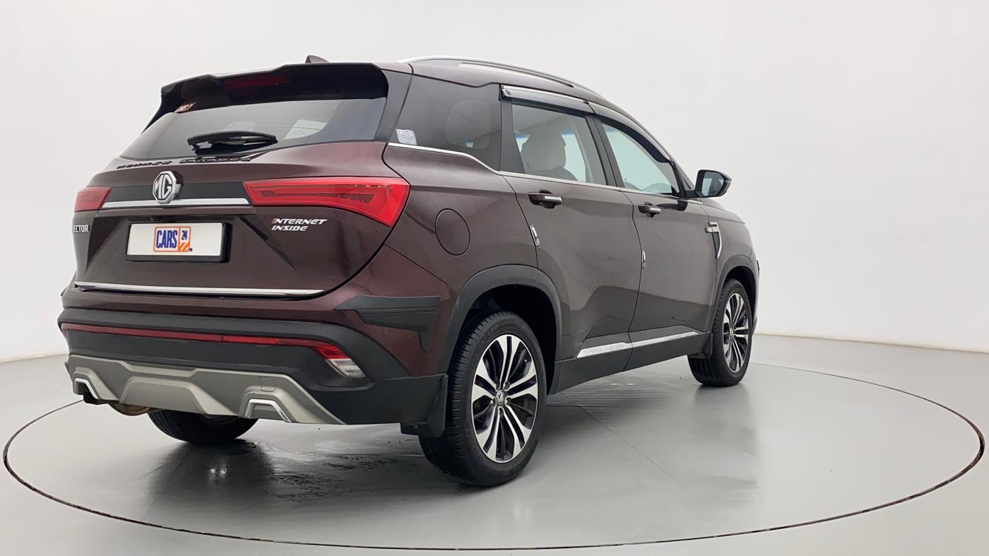 2022 MG HECTOR SHARP 1.5 PETROL CVT, Petrol, Automatic, 11,342 km, Right Back Diagonal