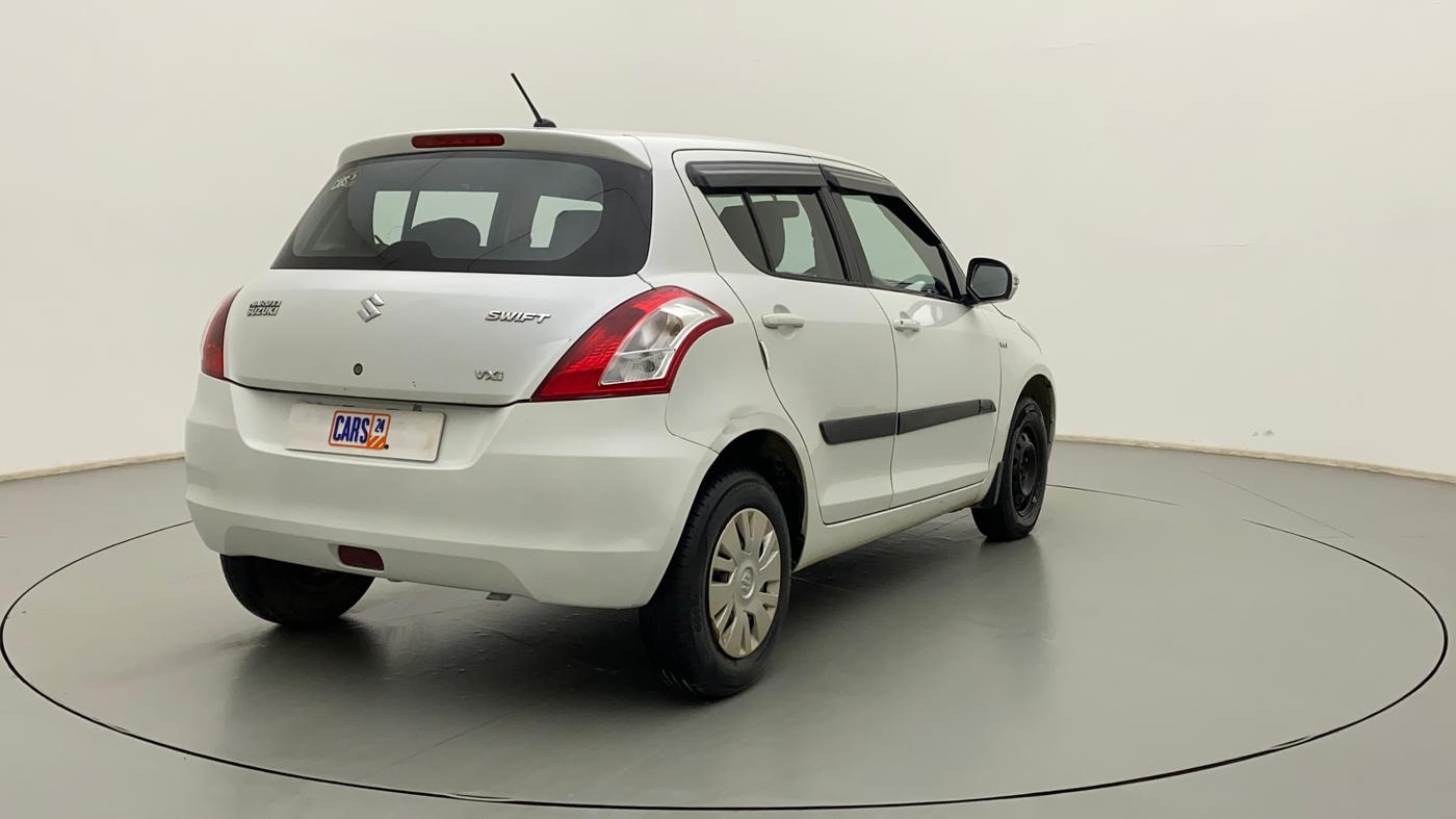 2014 Maruti Swift VXI, CNG, Manual, 88,732 km, Right Back Diagonal