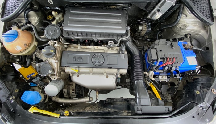 2015 Skoda Rapid 1.6 MPI MT ELEGANCE PLUS, Petrol, Manual, 97,136 km, Open Bonet