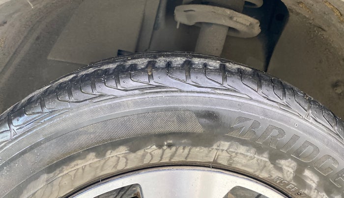 2019 Tata NEXON XZA PLUS PETROL, Petrol, Automatic, 36,434 km, Left Front Tyre Tread