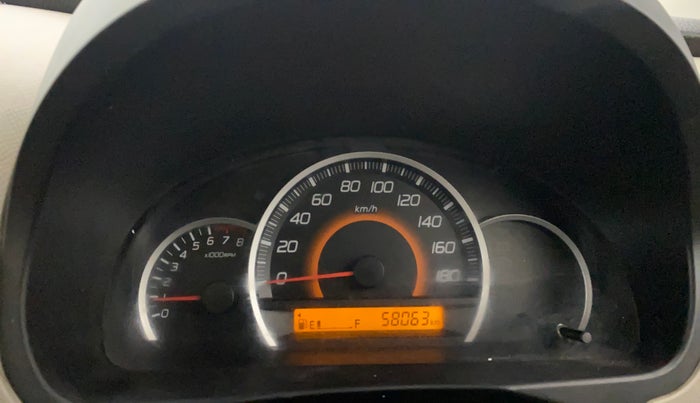 2016 Maruti Wagon R 1.0 VXI, CNG, Manual, 58,047 km, Odometer Image