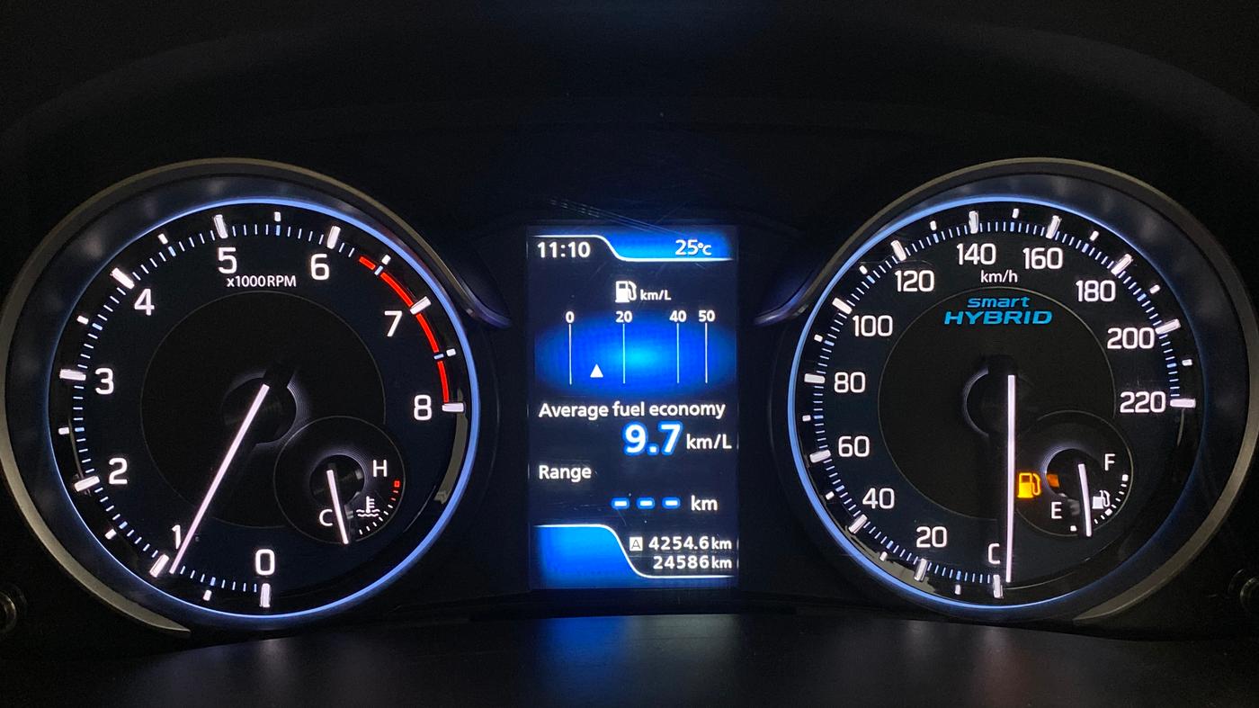 2020 Maruti Ertiga ZXI+ SHVS, Petrol, Manual, 24,551 km, Odometer Image