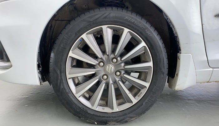 2019 Maruti Ciaz ALPHA 1.3 DDIS SHVS, Diesel, Manual, 65,574 km, Left Front Wheel