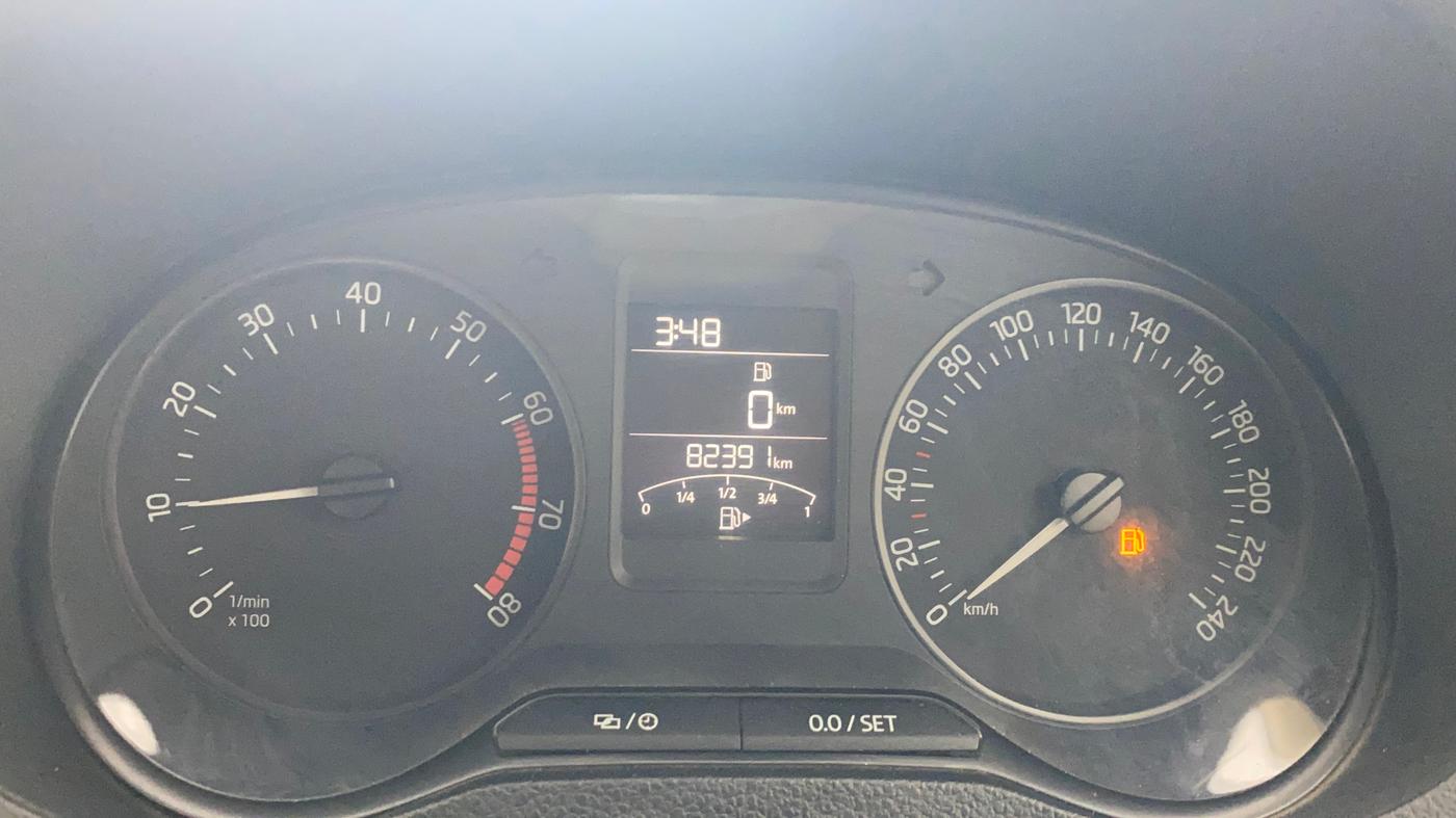 2020 Skoda Rapid 1.0 AMBITION TSI MT, Petrol, Manual, 82,390 km, Odometer Image