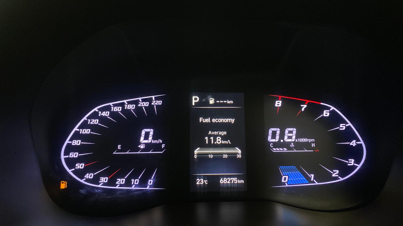 2020 Hyundai Verna SX (O) 1.0 TURBO DCT, Petrol, Automatic, 68,275 km, Odometer Image