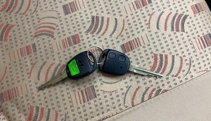 2013 Hyundai Santro Xing GLS, Petrol, Manual, 33,950 km, Key Close Up