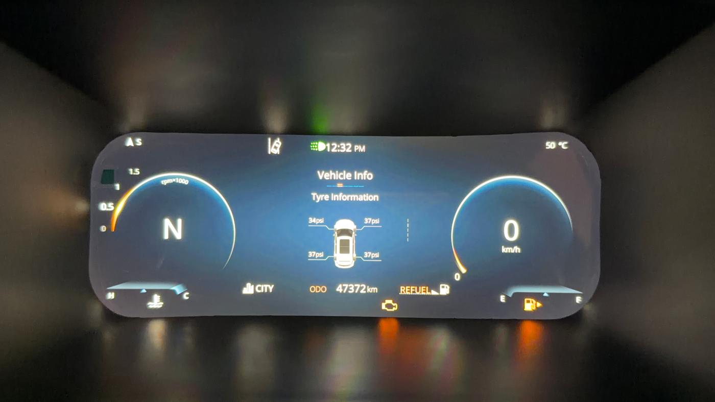 2023 Tata Harrier FEARLESS PLUS DARK EDITION AT, Diesel, Automatic, 47,597 km, Odometer Image