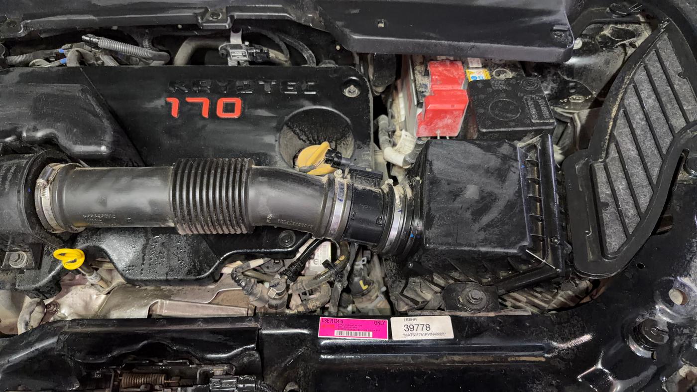 2023 Tata Harrier FEARLESS PLUS DARK EDITION AT, Diesel, Automatic, 47,597 km, Engine View - Left