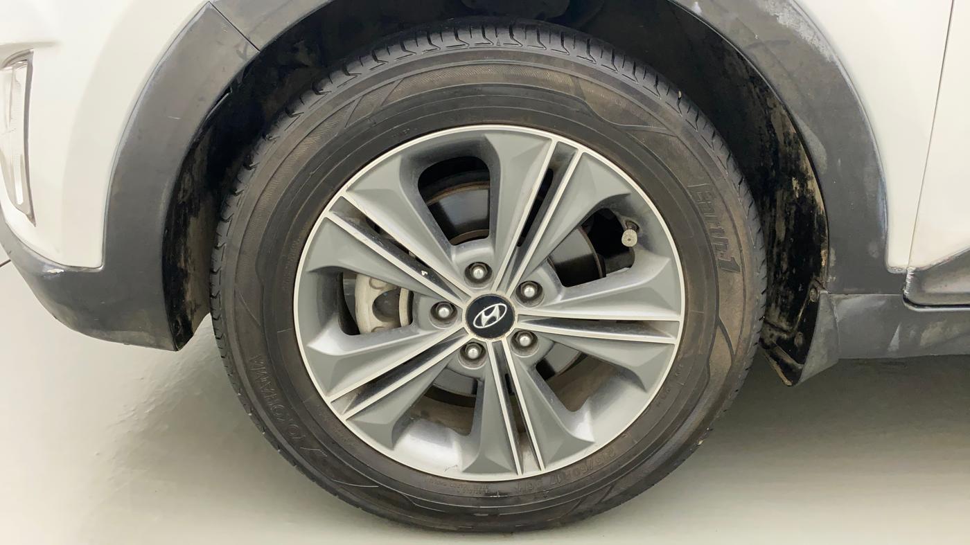 2017 Hyundai Creta SX PLUS AT 1.6 PETROL, Petrol, Automatic, 90,860 km, Left Front Wheel