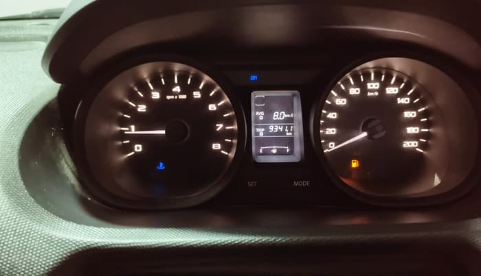 2016 Tata Tiago XT PETROL, Petrol, Manual, 99,343 km, Odometer Image