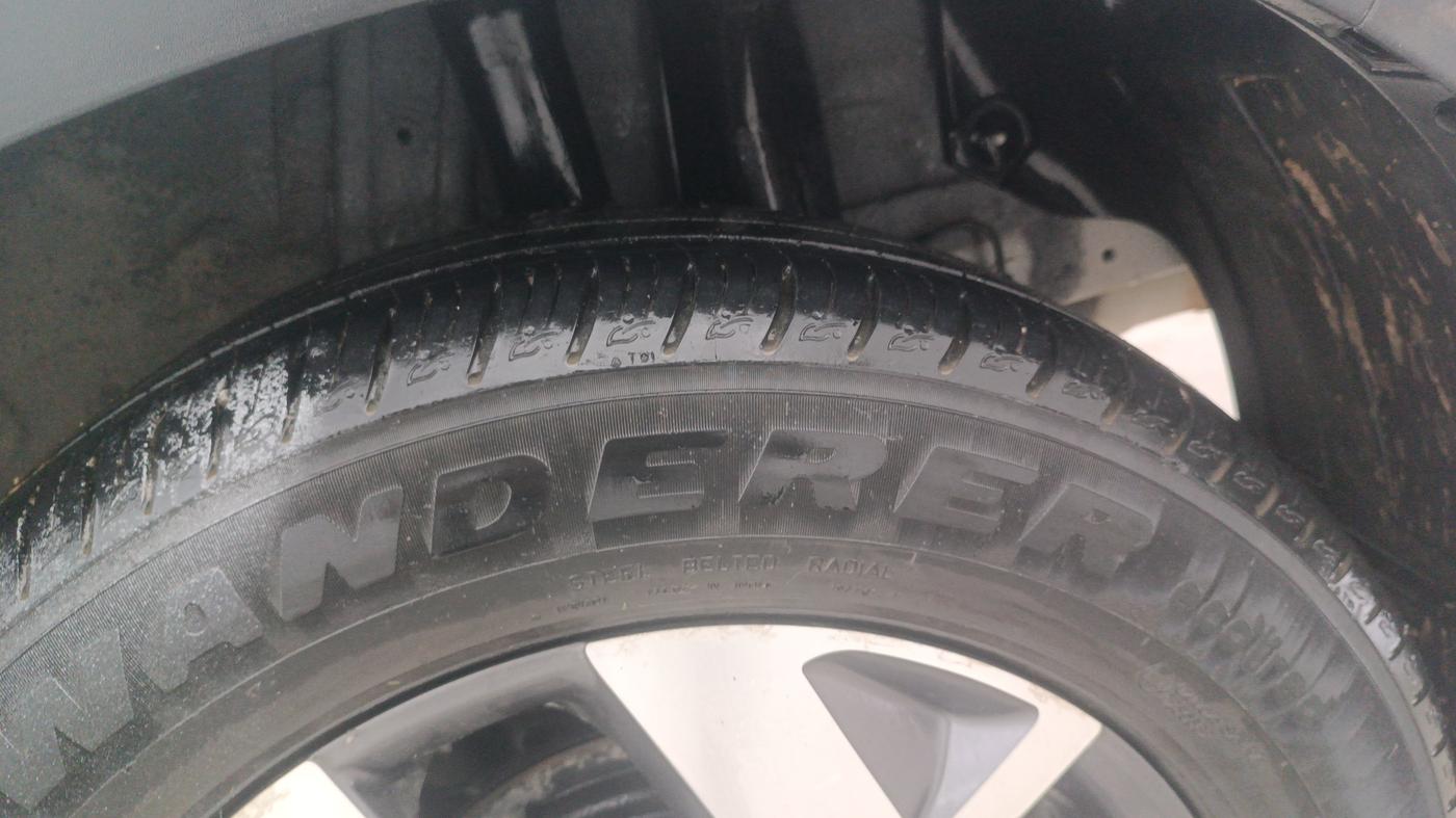 2023 KIA SONET HTX 1.0 DCT, Petrol, Automatic, 19,666 km, Left Rear Tyre Tread