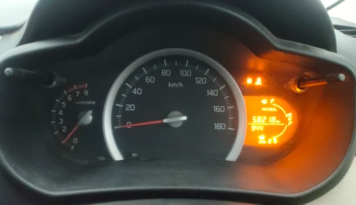 2017 Maruti Celerio VXI CNG, CNG, Manual, 58,191 km, Odometer Image