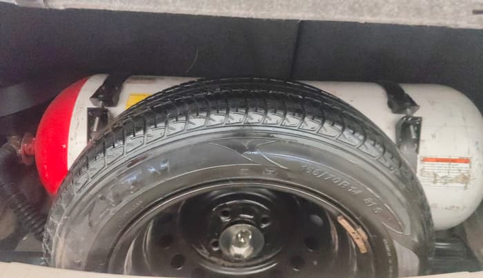 2017 Maruti Celerio VXI CNG, CNG, Manual, 58,191 km, Spare Tyre