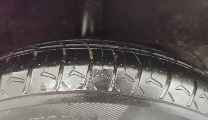 2017 Maruti Celerio VXI CNG, CNG, Manual, 58,191 km, Right Rear Tyre Tread