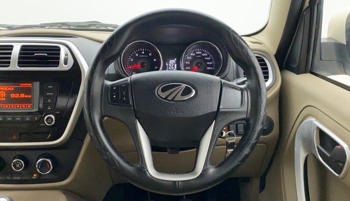 2019 Mahindra TUV300 T8, Diesel, Manual, 23,624 km, Steering Wheel Close Up