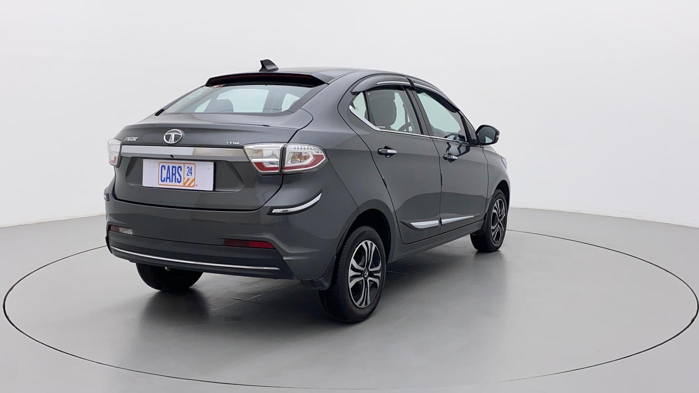2022 Tata TIGOR XZ PLUS CNG, CNG, Manual, 26,604 km, Right Back Diagonal