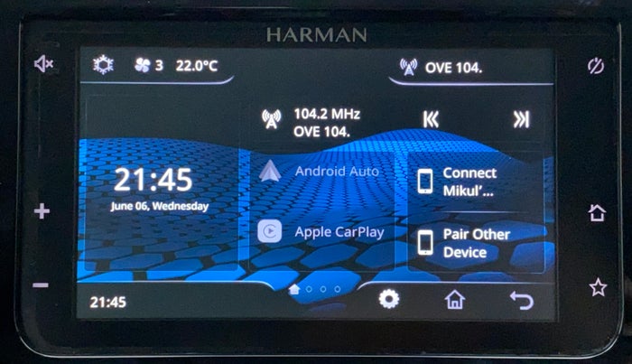 2022 Tata TIGOR XZ PLUS CNG, CNG, Manual, 26,604 km, Infotainment System