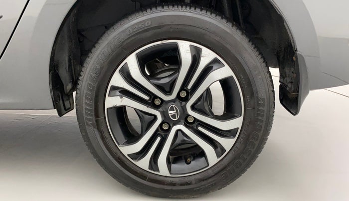 2022 Tata TIGOR XZ PLUS CNG, CNG, Manual, 26,604 km, Left Rear Wheel