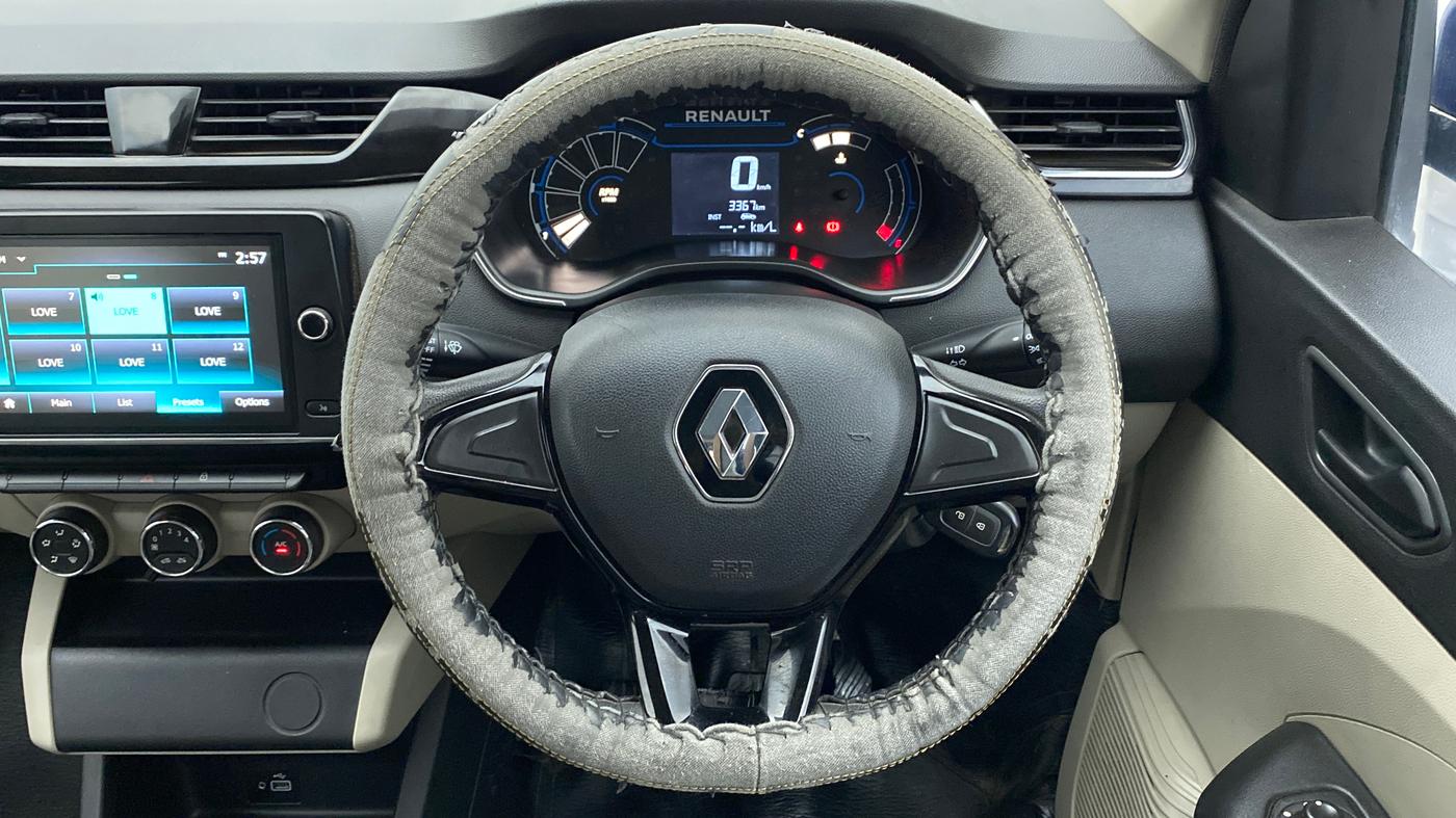 2019 Renault TRIBER RXT, Petrol, Manual, 3,367 km, Steering Wheel Close Up