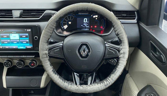 2019 Renault TRIBER RXT, Petrol, Manual, 3,367 km, Steering Wheel Close Up