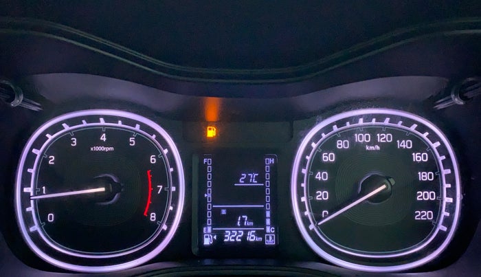 2021 Maruti Vitara Brezza ZXI, Petrol, Manual, 32,454 km, Odometer Image