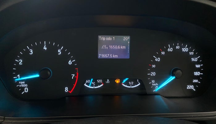2017 Ford Ecosport TREND 1.5L PETROL, Petrol, Manual, 71,595 km, Odometer Image