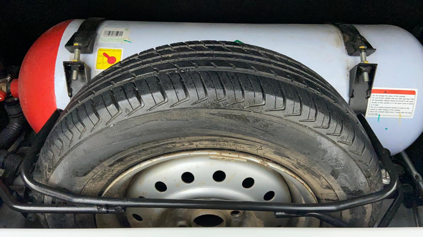 2020 Maruti New Wagon-R LXI CNG 1.0 L, CNG, Manual, 15,152 km, Spare Tyre