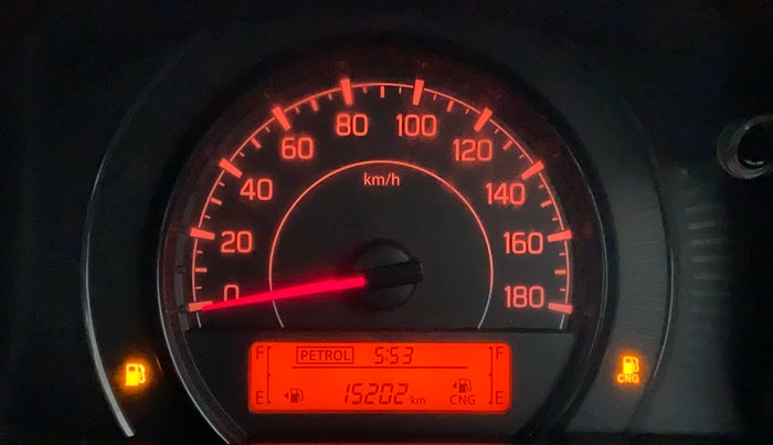 2020 Maruti New Wagon-R LXI CNG 1.0 L, CNG, Manual, 15,152 km, Odometer Image