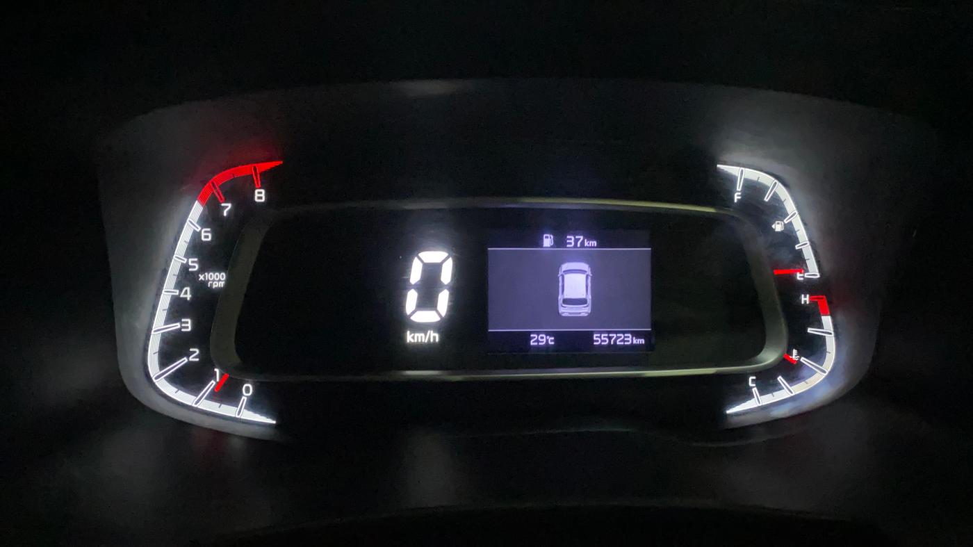 2022 KIA SONET HTK PLUS 1.2, Petrol, Manual, 55,705 km, Odometer Image
