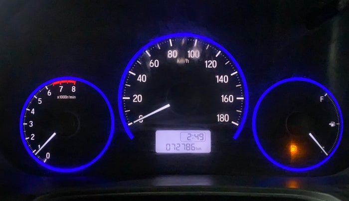 2017 Honda Amaze 1.2L I-VTEC S, CNG, Manual, 72,773 km, Odometer Image