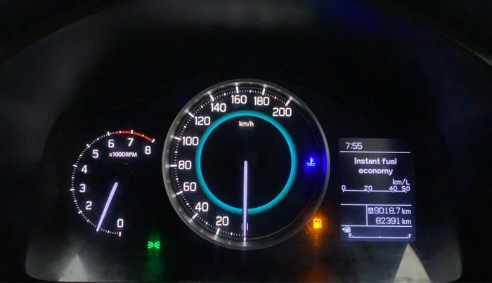 2018 Maruti IGNIS ZETA 1.2, Petrol, Manual, 82,498 km, Odometer Image