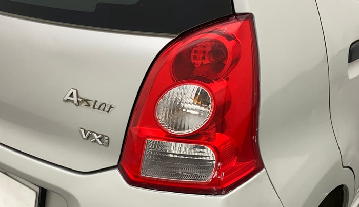 2010 Maruti A Star VXI, Petrol, Manual, 78,668 km, Right tail light - Minor scratches