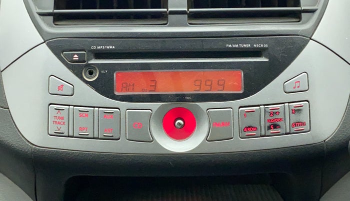 2010 Maruti A Star VXI, Petrol, Manual, 78,668 km, Infotainment system - Button has minor damage