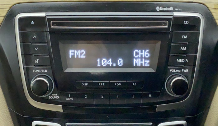 2020 Maruti Ciaz DELTA AT 1.5 SHVS PETROL, Petrol, Automatic, 41,619 km, Infotainment System
