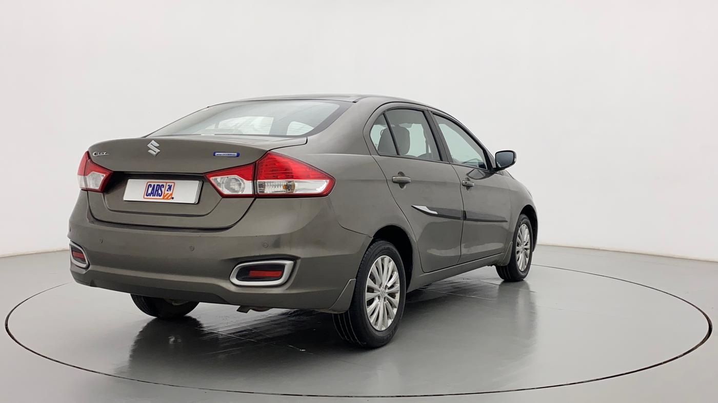 2020 Maruti Ciaz DELTA AT 1.5 SHVS PETROL, Petrol, Automatic, 41,619 km, Right Back Diagonal