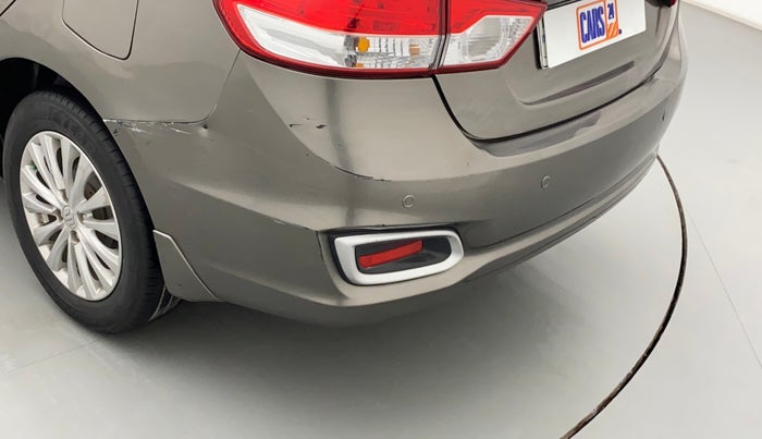 2020 Maruti Ciaz DELTA AT 1.5 SHVS PETROL, Petrol, Automatic, 41,619 km, Rear bumper - Minor scratches