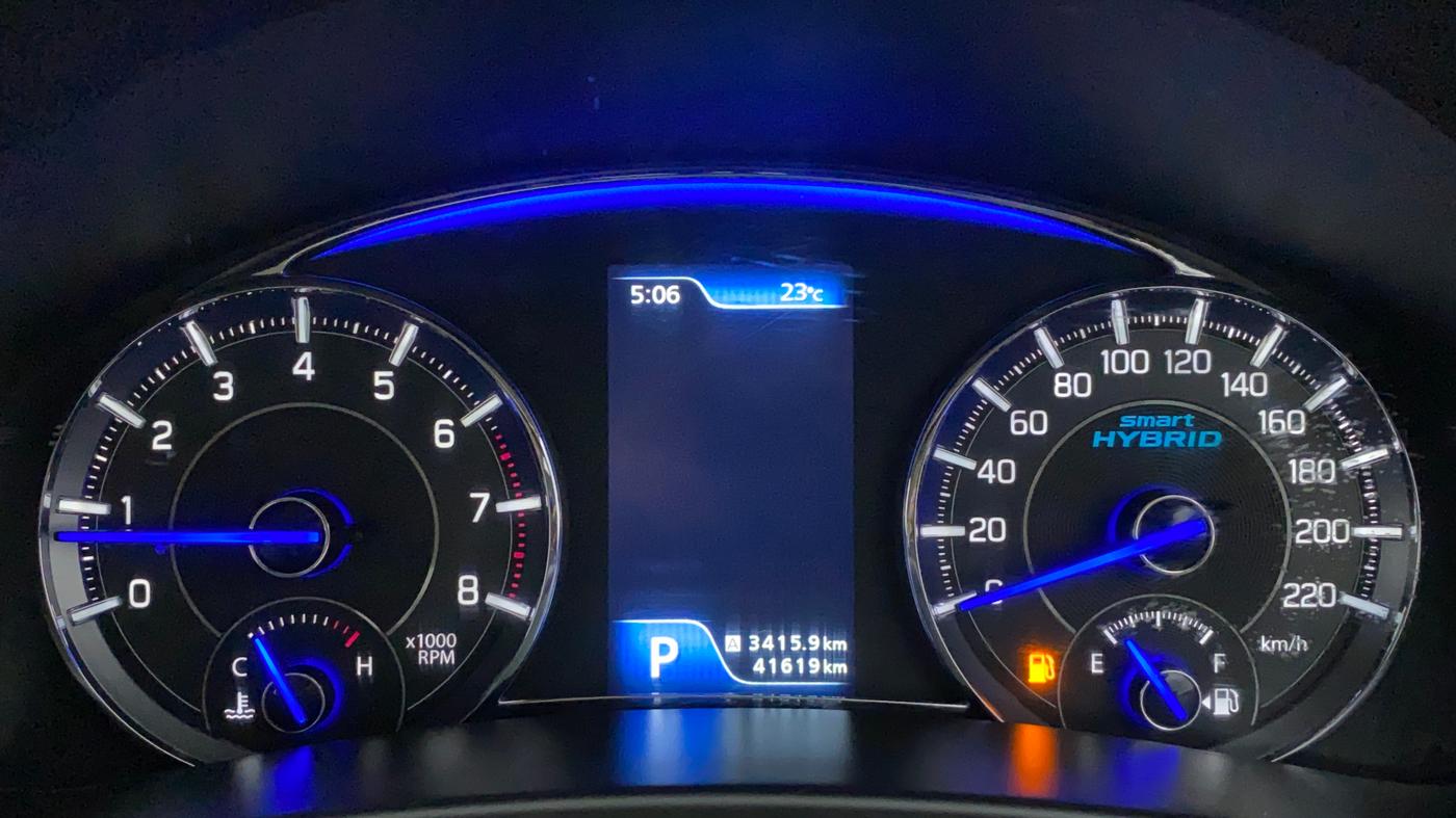 2020 Maruti Ciaz DELTA AT 1.5 SHVS PETROL, Petrol, Automatic, 41,619 km, Odometer Image