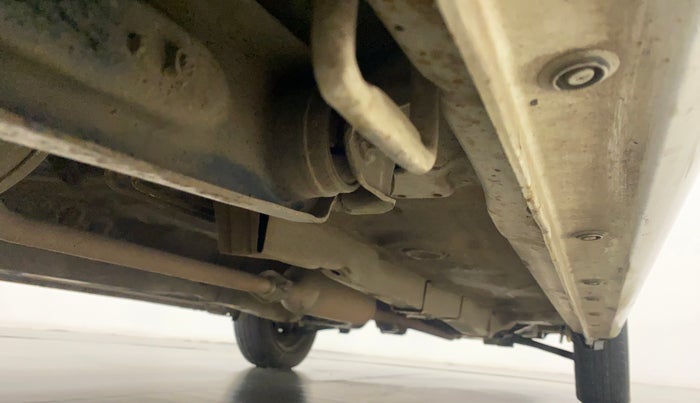 2013 Maruti Wagon R 1.0 VXI, Petrol, Manual, 50,334 km, Right Side Underbody