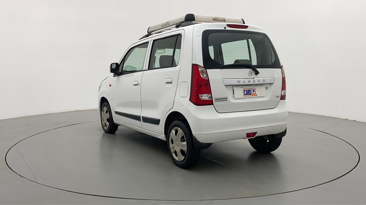 2013 Maruti Wagon R 1.0 VXI, Petrol, Manual, 50,334 km, Left Back Diagonal