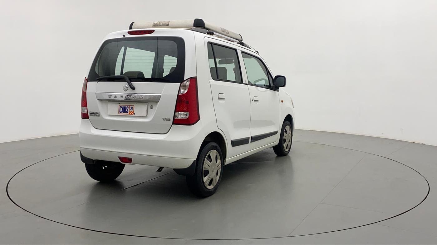 2013 Maruti Wagon R 1.0 VXI, Petrol, Manual, 50,334 km, Right Back Diagonal