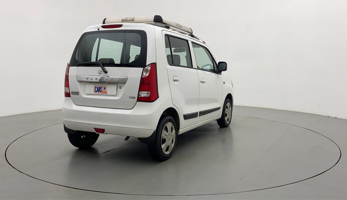 2013 Maruti Wagon R 1.0 VXI, Petrol, Manual, 50,334 km, Right Back Diagonal