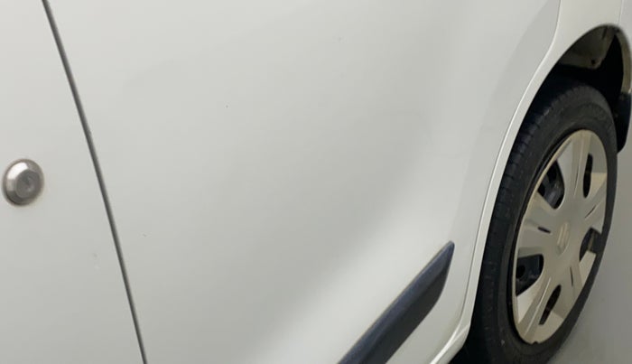 2013 Maruti Wagon R 1.0 VXI, Petrol, Manual, 50,334 km, Rear left door - Slightly dented