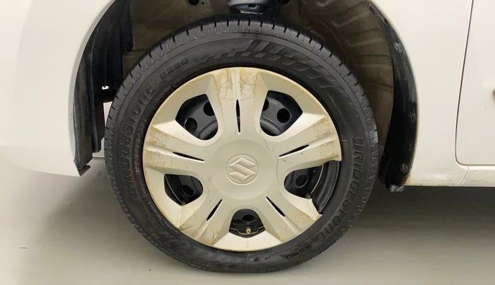 2013 Maruti Wagon R 1.0 VXI, Petrol, Manual, 50,334 km, Left Front Wheel