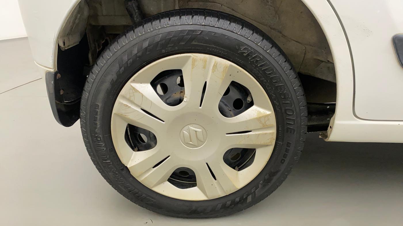 2013 Maruti Wagon R 1.0 VXI, Petrol, Manual, 50,334 km, Right Rear Wheel