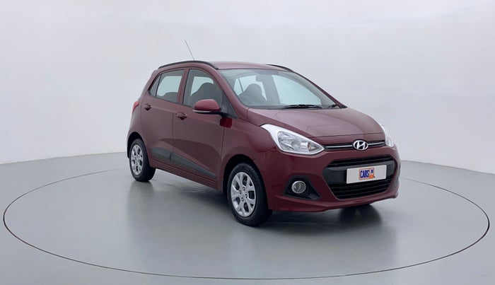 2015 Hyundai Grand i10 SPORTZ 1.2 KAPPA VTVT, Petrol, Manual, 4,812 km, Right Front Diagonal