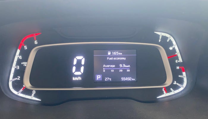 2021 KIA SONET HTX ANNIVERSARY EDITION 1.5 AT, Diesel, Automatic, 55,456 km, Odometer Image