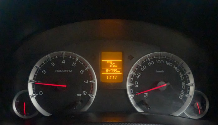 2014 Maruti Swift VXI, Petrol, Manual, 84,734 km, Odometer Image