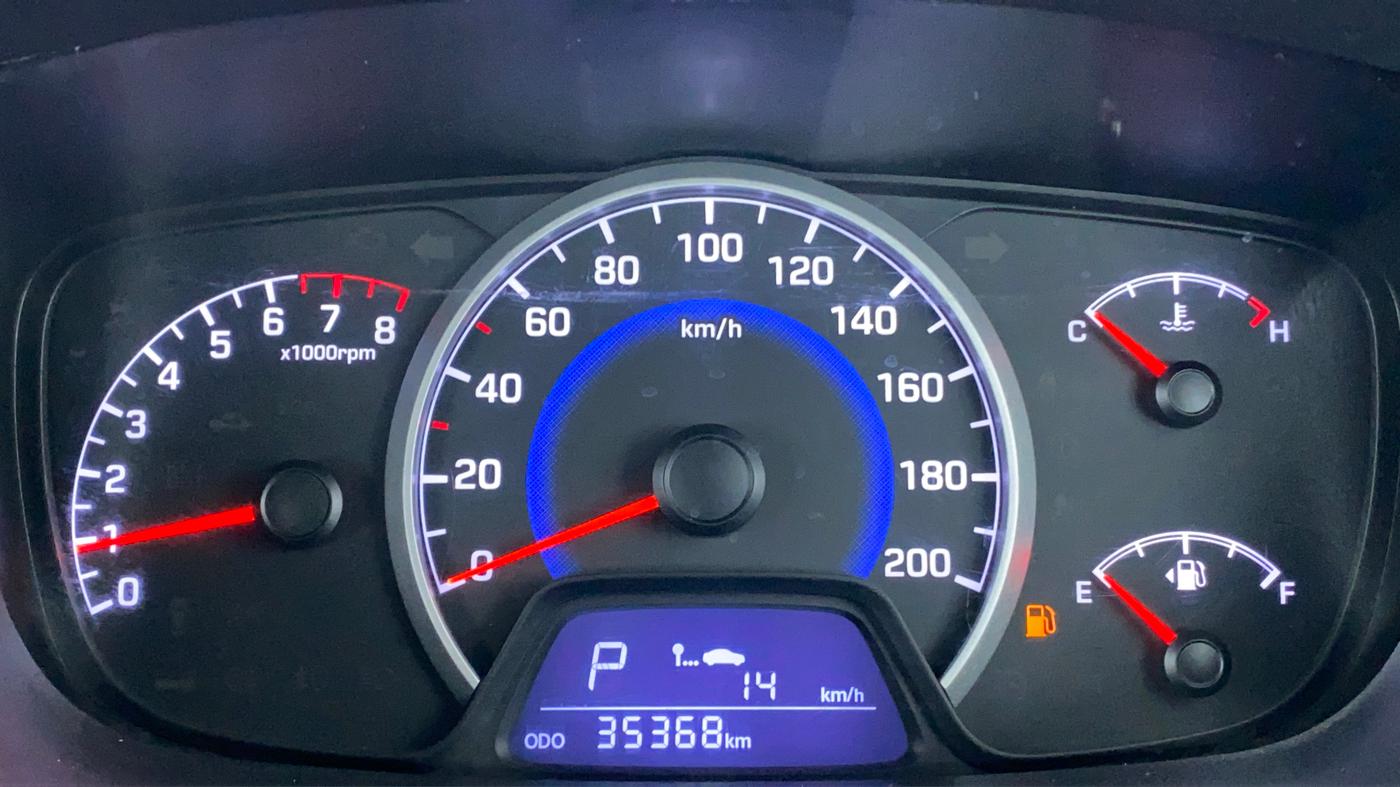 2017 Hyundai Grand i10 SPORTZ AT 1.2 KAPPA VTVT, Petrol, Automatic, 35,366 km, Odometer Image