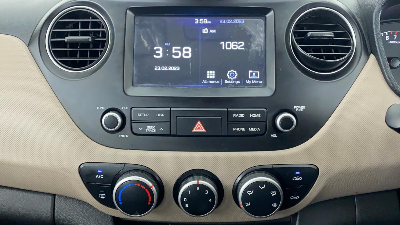 2017 Hyundai Grand i10 SPORTZ AT 1.2 KAPPA VTVT, Petrol, Automatic, 35,366 km, Air Conditioner